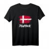 Dänemark Flagge & Dänische Fahne T-Shirt – Perfektes Souvenir, Geburtstags- & Weihnachtsgeschenk für Dänemark-Liebhaber