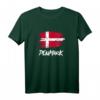 Dänemark Flagge & Dänische Fahne T-Shirt – Perfektes Souvenir, Geburtstags- & Weihnachtsgeschenk für Dänemark-Liebhaber
