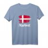 Dänemark Flagge & Dänische Fahne T-Shirt – Perfektes Souvenir, Geburtstags- & Weihnachtsgeschenk für Dänemark-Liebhaber