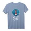 Leuchtturm Sylt Hörnum T-Shirt – Souvenir & Urlaubsbekleidung für Sylt Fans & Nordsee Urlauber