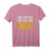 Die tut nix die will nur Bier T-Shirt für Frauen - Lustiges Vintage Party Shirt für Festivals, Fasching & Geschenke für Bierliebhaberinnen