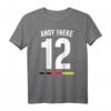 Andy Theke Mallorca Party Trikot T-Shirt mit Rückennummer 12 – Lustiges JGA & Malle Urlaub Shirt für Männer