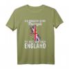 Englische Flagge T-Shirt - Perfektes Geschenk für England Fans, Urlaub & Stolz auf England