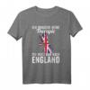 Englische Flagge T-Shirt - Perfektes Geschenk für England Fans, Urlaub & Stolz auf England
