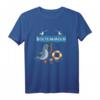 Moin Moin - Ostseebad Boltenhagen T-Shirt mit Robbe & Möwen für Strandurlaub & gute Laune