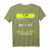 Bordkarte Berlin nach Antalya Design für Urlaubsfans - Reiseziel T-Shirt für Reisebegeisterte & Urlaubsliebhaber