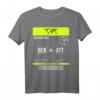 Bordkarte Berlin nach Antalya Design für Urlaubsfans - Reiseziel T-Shirt für Reisebegeisterte & Urlaubsliebhaber