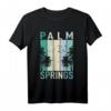 Vintage Palm Springs California Souvenir T-Shirt - Retro-Design für Urlaub, Stadtliebhaber & Kalifornien-Fans