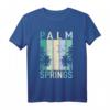 Vintage Palm Springs California Souvenir T-Shirt - Retro-Design für Urlaub, Stadtliebhaber & Kalifornien-Fans