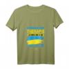 Damen T-Shirt 'Brauch keine Therapie ich muss nur nach Ukraine' mit V-Ausschnitt – Lustiges Outfit für Ukraine-Liebhaber & Urlaubsreisende
