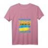 Damen T-Shirt 'Brauch keine Therapie ich muss nur nach Ukraine' mit V-Ausschnitt – Lustiges Outfit für Ukraine-Liebhaber & Urlaubsreisende