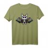 Fledermaus Día de Los Muertos T-Shirt – Mexikanischer Feiertag & Halloween Design für Herren und Damen
