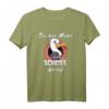 Sei wie Möwe und Scheiss drauf T-Shirt – Lustiges Strand- und Urlaubsmotiv für Damen und Herren, Meerliebhaber & Insel-Fans