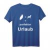 Texel + Hund = Perfekter Urlaub T-Shirt - Ideal als Geschenk für Texel- und Hunde-Fans in Holland & den Niederlanden