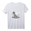 Moin Rügen mit Seehund - Strandurlaub T-Shirt für Ostsee-Fans, Norddeutsche Begrüßung & Souvenir für Rügen-Urlauber