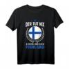 Lustiges Finnland T-Shirt - Der tut nix Der will nur nach Finnland, Souvenir für Helsinki, Turku, Rovaniemi & Skandinavien Urlauber