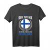 Lustiges Finnland T-Shirt - Der tut nix Der will nur nach Finnland, Souvenir für Helsinki, Turku, Rovaniemi & Skandinavien Urlauber
