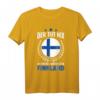 Lustiges Finnland T-Shirt - Der tut nix Der will nur nach Finnland, Souvenir für Helsinki, Turku, Rovaniemi & Skandinavien Urlauber