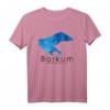 HapKoala Borkum Koordinaten Karte Polygon T-Shirt – Maritimes Inselmotiv für Urlaub & Souvenir an der Nordsee