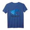 HapKoala Borkum Koordinaten Karte Polygon T-Shirt – Maritimes Inselmotiv für Urlaub & Souvenir an der Nordsee