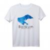 HapKoala Borkum Koordinaten Karte Polygon T-Shirt – Maritimes Inselmotiv für Urlaub & Souvenir an der Nordsee