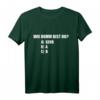 Wie dumm bist du? Lustiges Männer T-Shirt für Festivals, Konzerte, Urlaub, Junggesellenabschied & Geburtstagsfeier