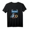 Moin Moin - Hansestadt Wismar T-Shirt mit Robbe und Möwen Design für Ostsee-Urlauber & Strandfans