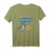 Moin Moin - Hansestadt Wismar T-Shirt mit Robbe und Möwen Design für Ostsee-Urlauber & Strandfans
