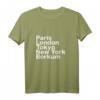 Paris London Tokyo New York Borkum T-Shirt - Persönliches Reiseziel Geschenk für Urlaub, Weihnachten, Vatertag, Muttertag, Ostern & Geburtstag