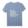 Paris London Tokyo New York Borkum T-Shirt - Persönliches Reiseziel Geschenk für Urlaub, Weihnachten, Vatertag, Muttertag, Ostern & Geburtstag