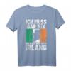 Irland Urlaub Iren Irische Flagge T-Shirt – Klassisch geschnitten, perfekt für Irland-Fans und Reisen