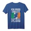 Irland Urlaub Iren Irische Flagge T-Shirt – Klassisch geschnitten, perfekt für Irland-Fans und Reisen