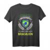Brasilien Brasilianische Flagge T-Shirt – Urlaubs- und Auswanderer-Souvenir, Perfekt als Geschenk für Brasilien-Liebhaber