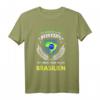 Brasilien Brasilianische Flagge T-Shirt – Urlaubs- und Auswanderer-Souvenir, Perfekt als Geschenk für Brasilien-Liebhaber
