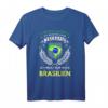 Brasilien Brasilianische Flagge T-Shirt – Urlaubs- und Auswanderer-Souvenir, Perfekt als Geschenk für Brasilien-Liebhaber