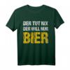 Der tut nix der will nur Bier T-Shirt – Lustiges Party- und Urlaubsoutfit für Männer, Bierfest, Bierzelt & Vatertag
