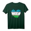 Usbekistan Flagge T-Shirt – I Love It in My DNA – Patriotisches Geschenk für Usbeken zum Geburtstag, Jahrestag & mehr