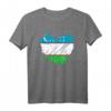 Usbekistan Flagge T-Shirt – I Love It in My DNA – Patriotisches Geschenk für Usbeken zum Geburtstag, Jahrestag & mehr