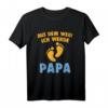 Werdender Papa Geschenk Schwangerschaft Partner Shirt - Lustiges Vater T-Shirt für werdende Väter und Babypartys