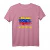 Venezuela Venezolanische 7-Sterne-Flagge Langarmshirt - Klassisch geschnitten, perfekt als Geburtstagsgeschenk für Venezuela-Fans