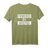 Powered by Arepas T-Shirt – Lustiges Venezuela Kolumbien Geschenk für Arepas-Liebhaber, Freunde und Familie