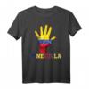 VENEZUELA Hand Up Flag T-Shirt - I Love Venezuela Travel Tee for National Pride, Sports Fans & Souvenirs