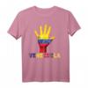 VENEZUELA Hand Up Flag T-Shirt - I Love Venezuela Travel Tee for National Pride, Sports Fans & Souvenirs