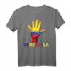 VENEZUELA Hand Up Flag T-Shirt - I Love Venezuela Travel Tee for National Pride, Sports Fans & Souvenirs