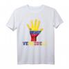 VENEZUELA Hand Up Flag T-Shirt - I Love Venezuela Travel Tee for National Pride, Sports Fans & Souvenirs