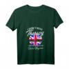 Damen T-Shirt mit Englischer Flagge und V-Ausschnitt – Perfektes Geschenk für England-Liebhaber und Großbritannien-Reisende