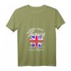 Damen T-Shirt mit Englischer Flagge und V-Ausschnitt – Perfektes Geschenk für England-Liebhaber und Großbritannien-Reisende