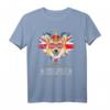 Platinum Jubilee 2022 Union Jack & Corgi T-Shirt für Kinder – Ideal für Jubiläum, UK-Liebhaber & Corgi-Fans in den USA