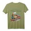 Weihnachtlicher Zug T-Shirt für Damen, Kinder & Herren - Lustiges Eisenbahn Motiv für Weihnachten, Xmas & Festtagsfeiern