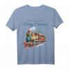 Weihnachtlicher Zug T-Shirt für Damen, Kinder & Herren - Lustiges Eisenbahn Motiv für Weihnachten, Xmas & Festtagsfeiern